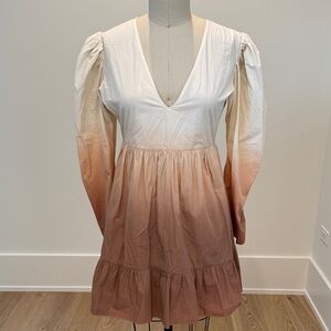 Stella Pardo X Anthropologie Ombre Mini Dress